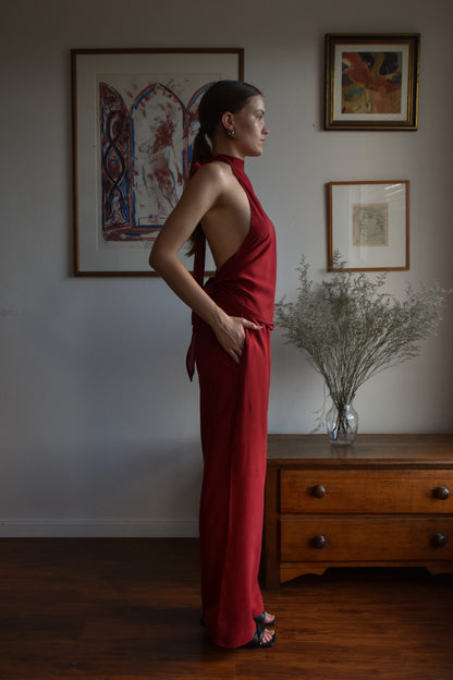 Lounge Pants - Cherry