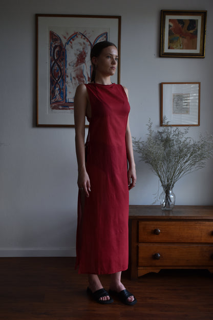 Throw over dress - Cherry