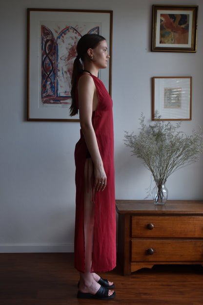 Throw over dress - Cherry